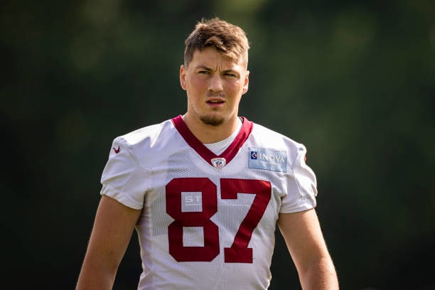 Washington Football Team Commanders Tight End, John Bates